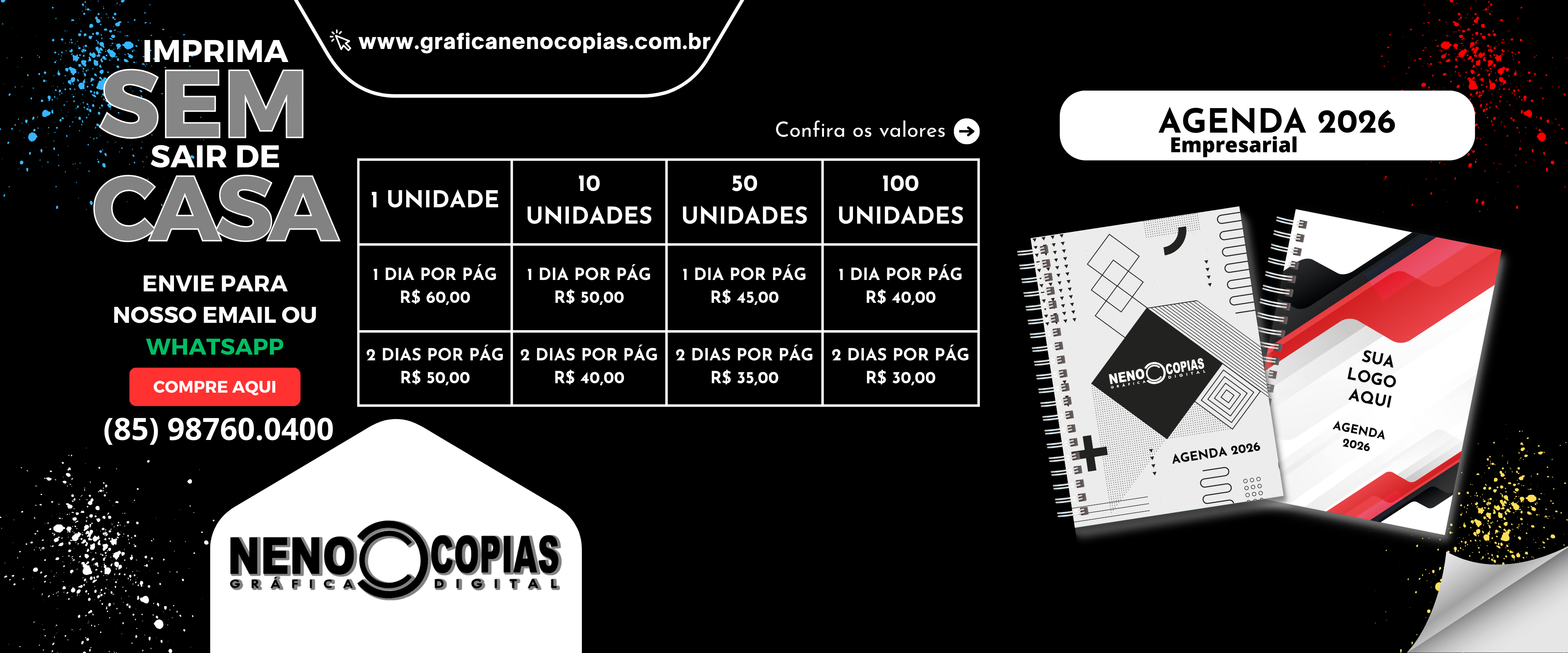 Agenda 2026 Empresarial Personalizada