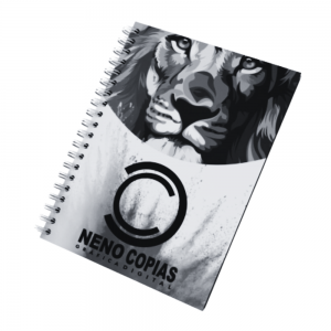 Apostila Preto e Branco A4 Papel Sulfite A4 (21x29cm) Impressão Laser Digital Capa Especial Espiral | Wire-o 